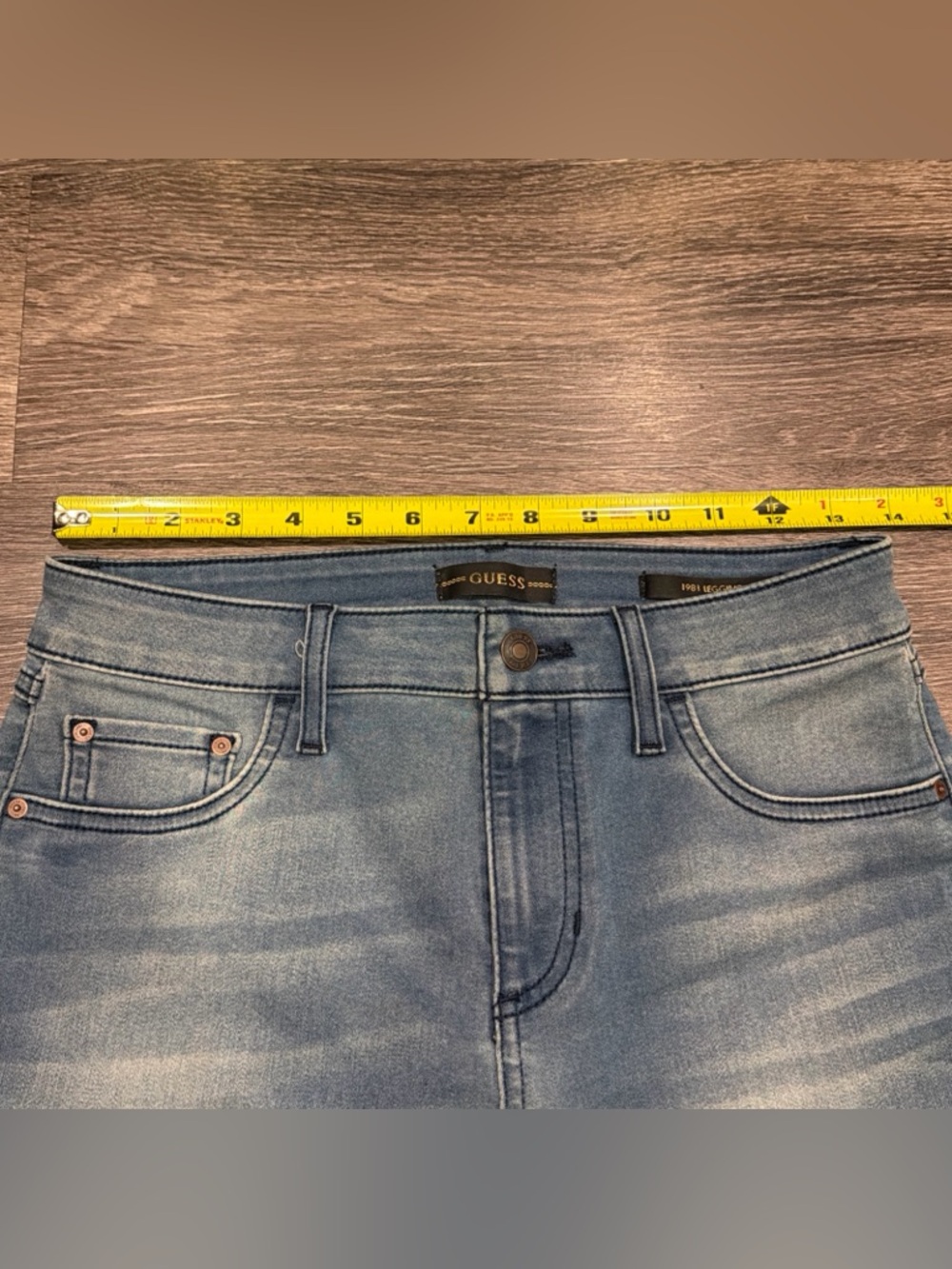 Guess 1981 Legging Jeans Blue Women’s 29 - Picture 6 of 9